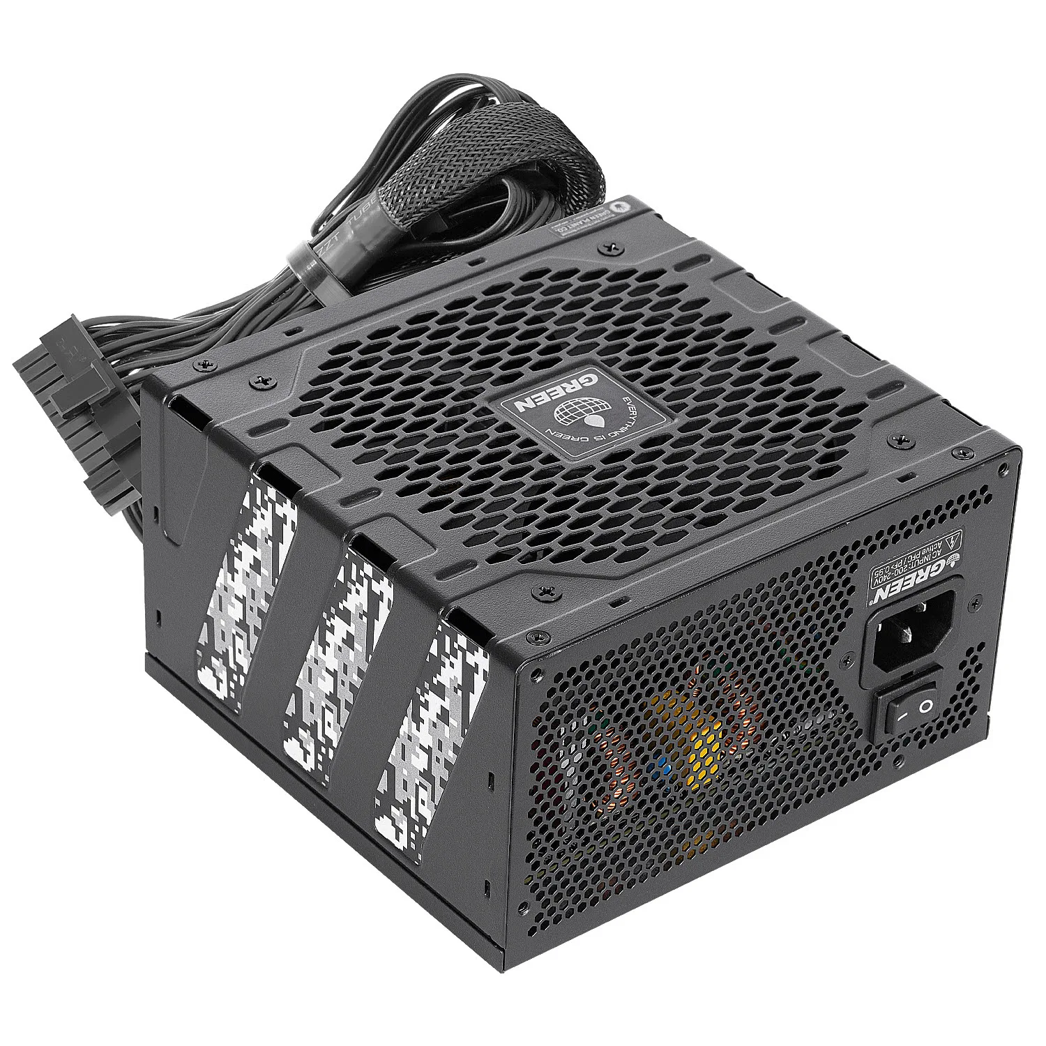 منبع تغذیه کامپیوتر 700W وات گرین مدل GP700A-GED V3.1 (ATX 3.1)