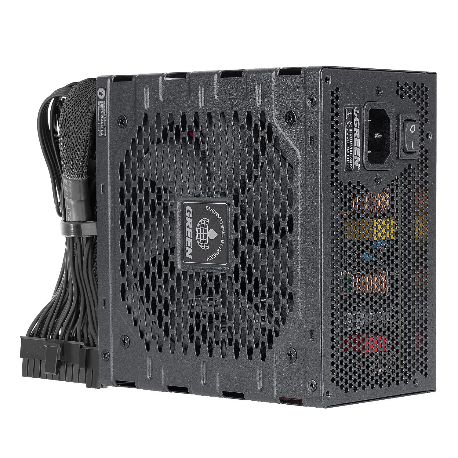 منبع تغذیه کامپیوتر 700W وات گرین مدل GP700A-GED V3.1 (ATX 3.1)