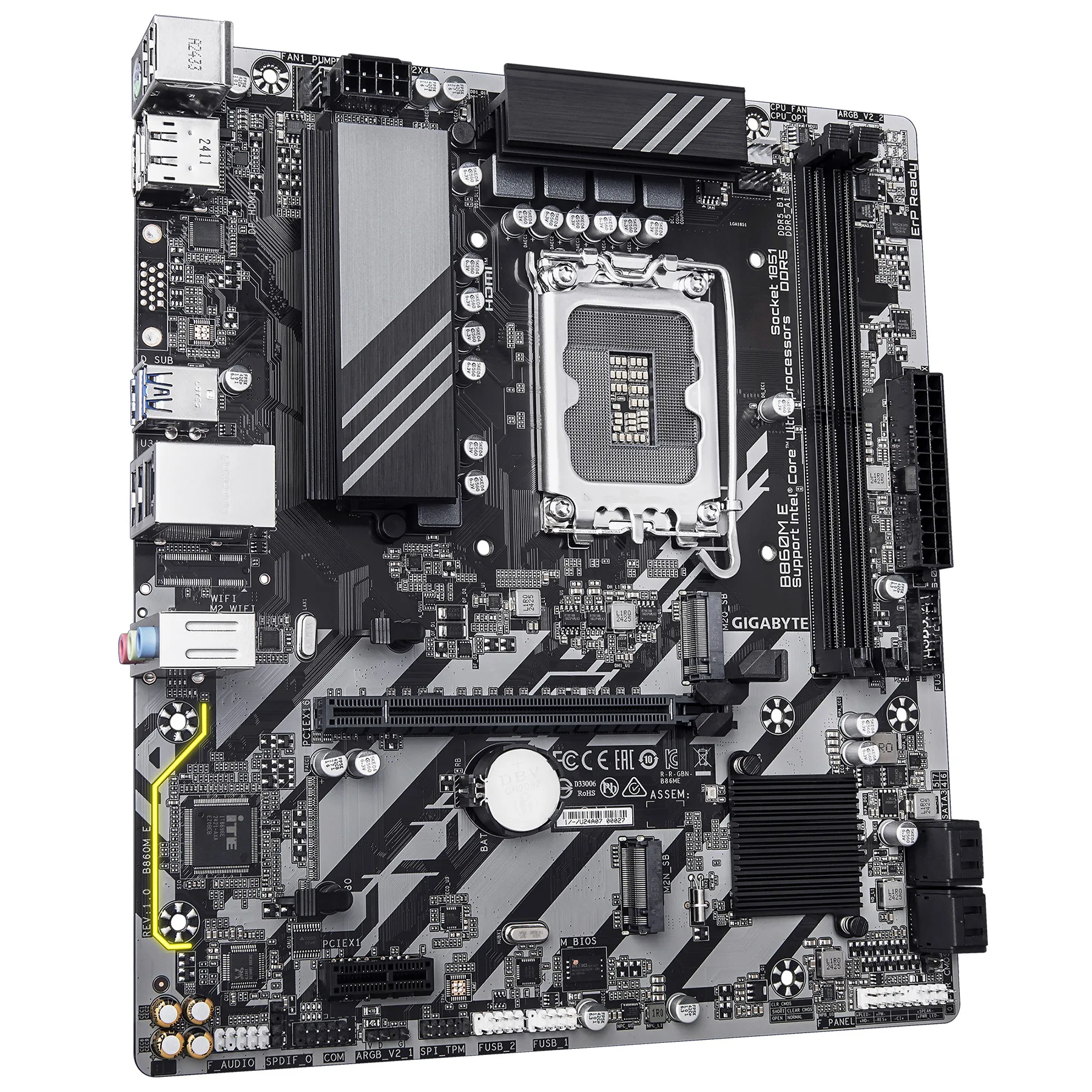 مادربرد گیگابایت مدل B860M E