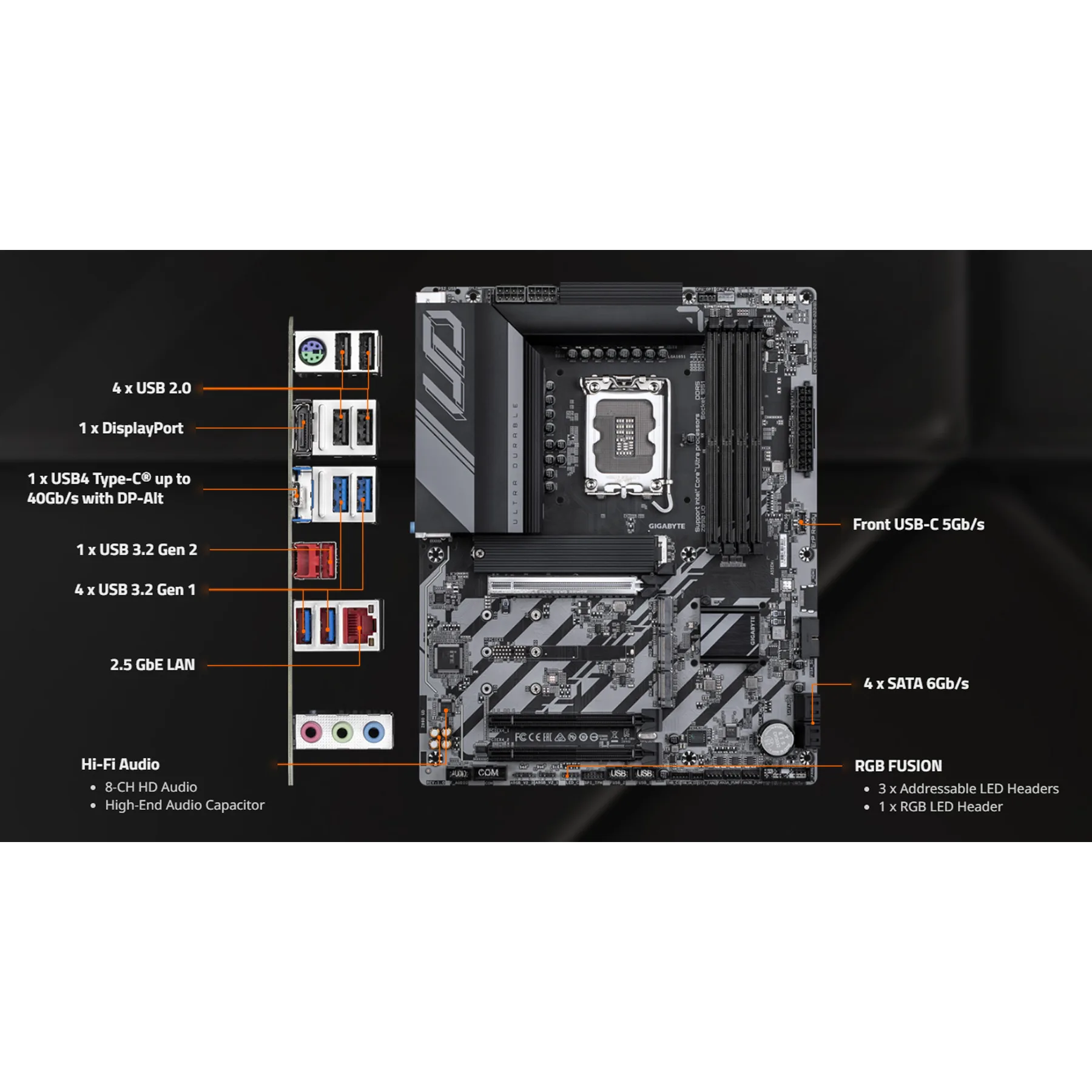 مادربرد گیگابایت مدل Z890 UD