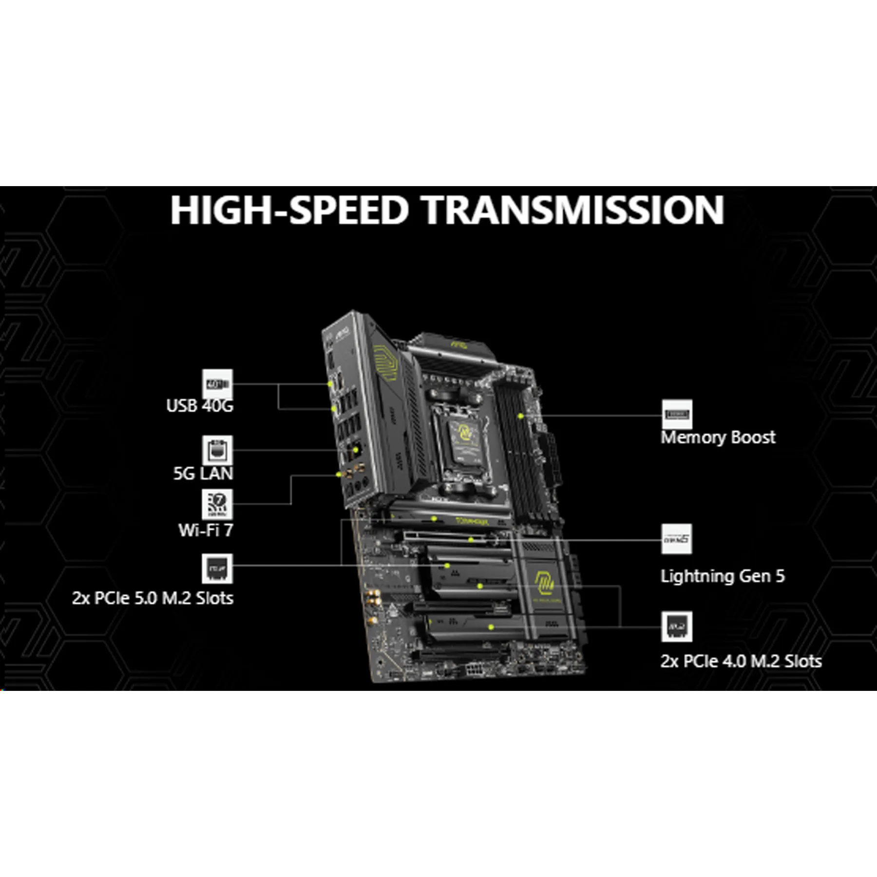 مادربرد ام اس آی مدل MAG X870E TOMAHAWK WIFI