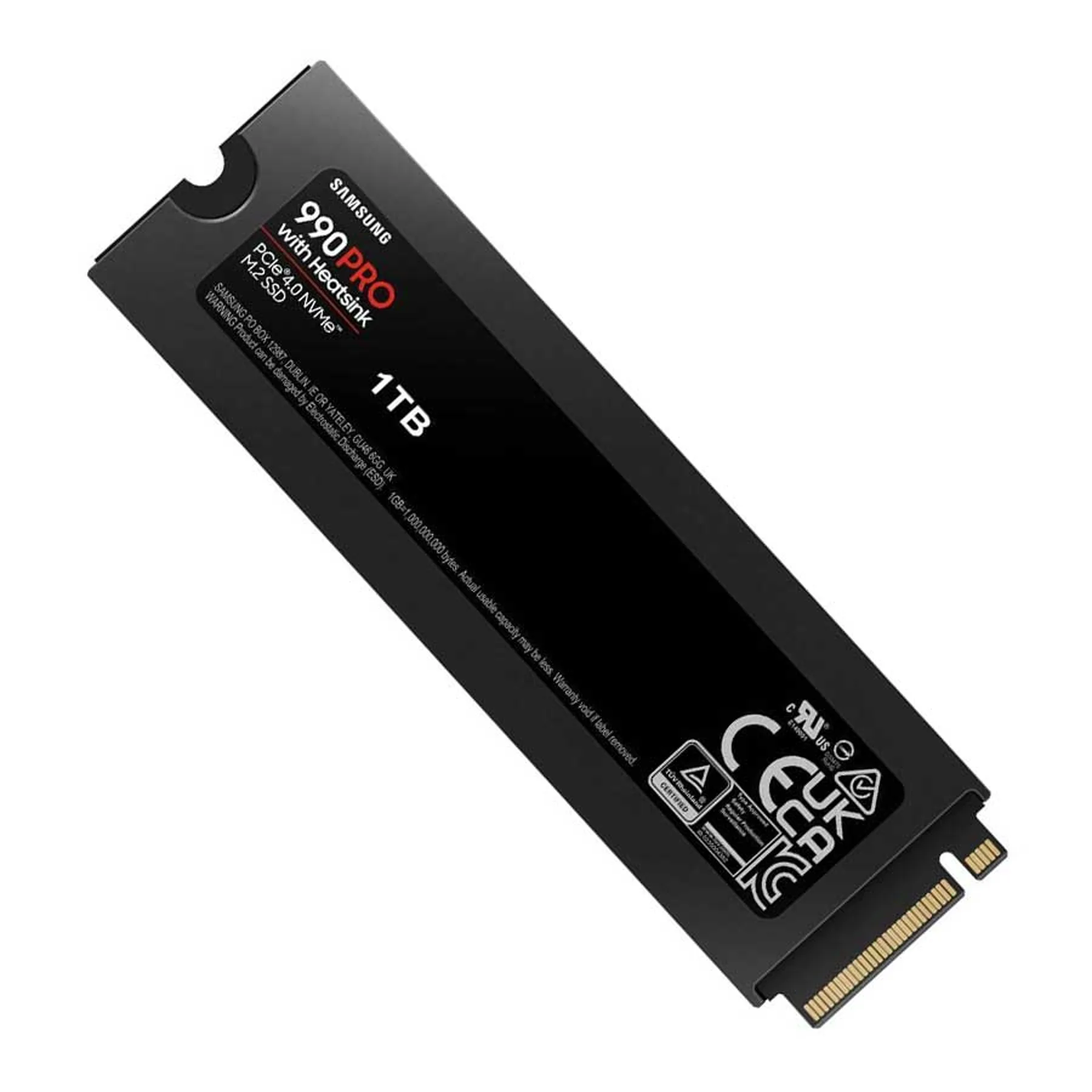 اس اس دی اینترنال PCIe Gen4 x4 سامسونگ مدل PRO 990 with Heatsink ظرفیت 1 ترابایت