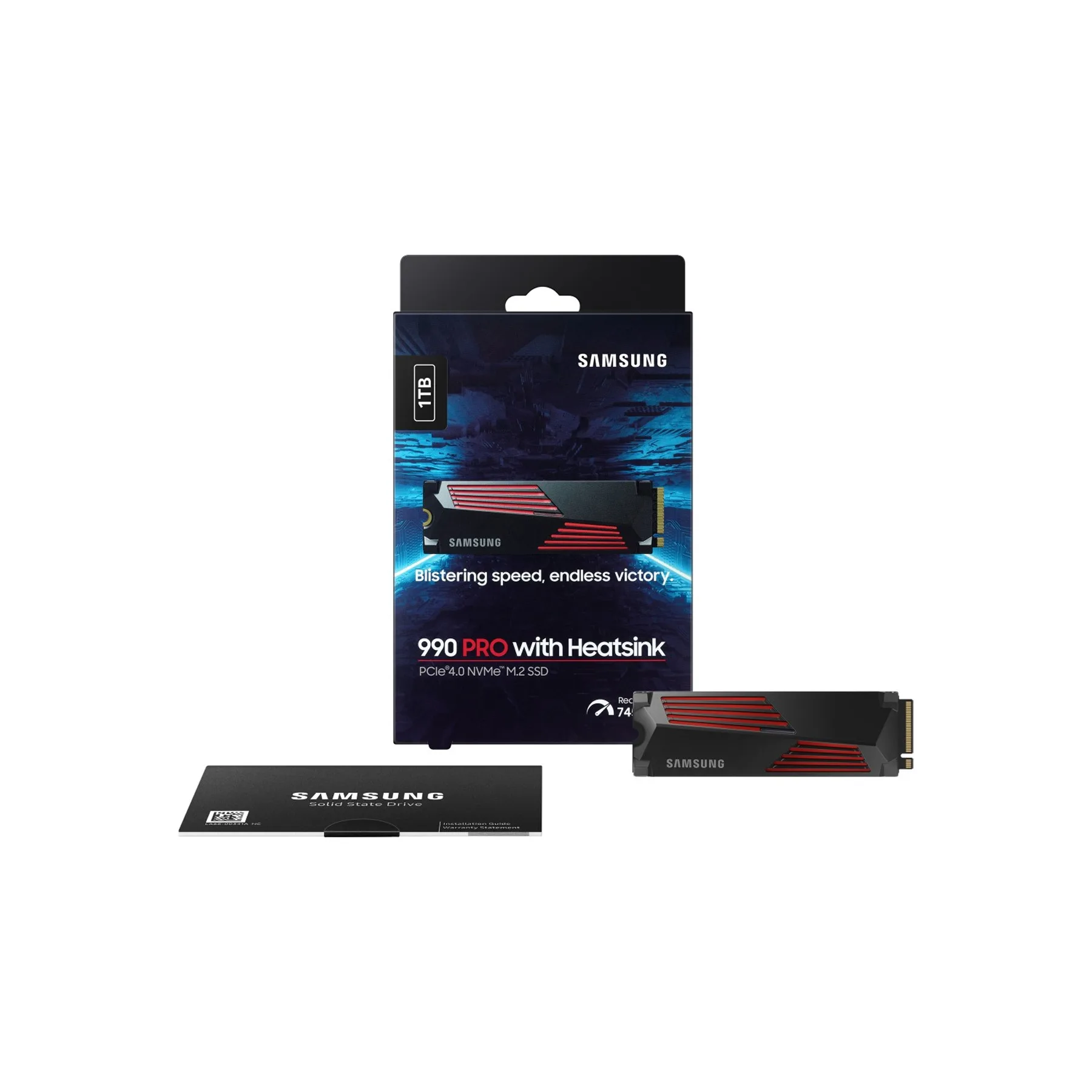 اس اس دی اینترنال PCIe Gen4 x4 سامسونگ مدل PRO 990 with Heatsink ظرفیت 1 ترابایت