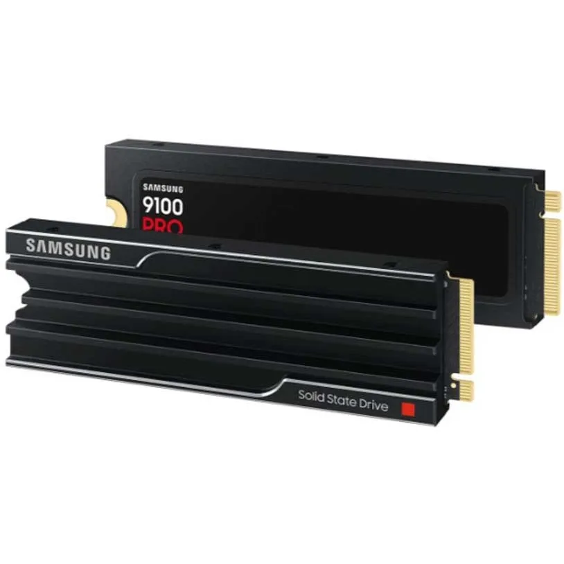 اس اس دی اینترنال PCIe 5.0 سامسونگ مدل Pro 9100 HeatSink ظرفیت یک ترابایت