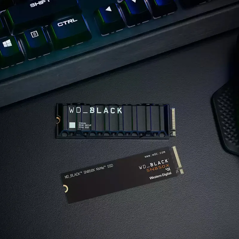 اس اس دی اینترنال PCIe Gen4 x4 وسترن دیجیتال مدل WD Black SN850X ظرفیت 4 ترابایت