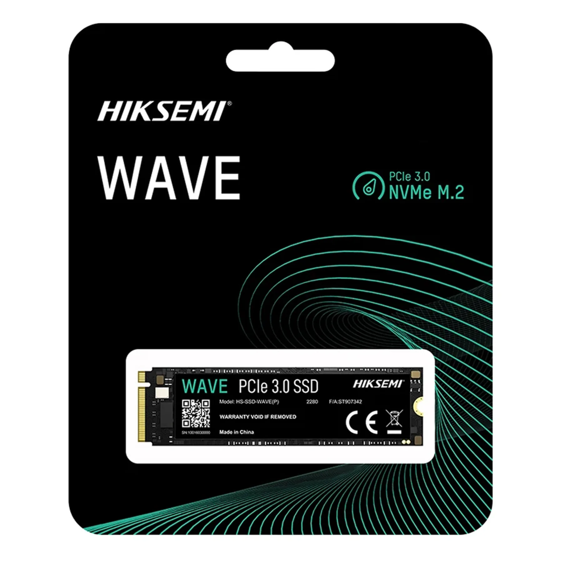 اس اس دی اینترنال PCIe 3.0 هایک سمی مدل WAVE P ظرفیت 128 گیگابایت