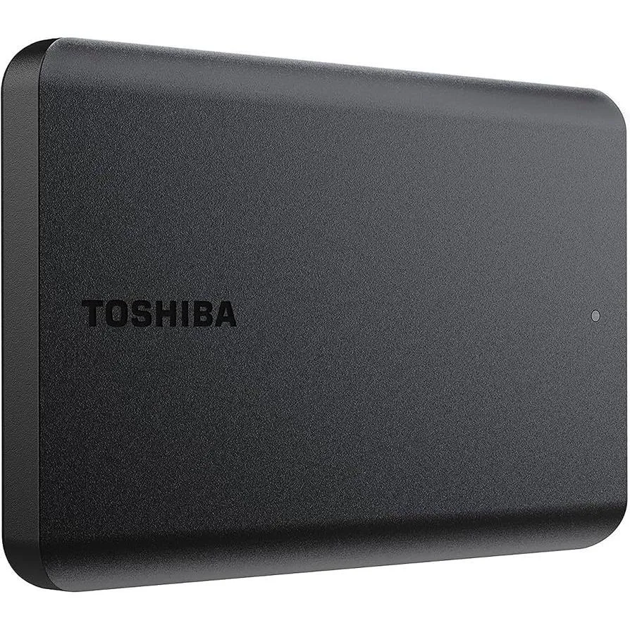 هارد اکسترنال توشیبا مدل Canvio Basics ظرفیت دو ترابایت دارای رابط USB Type-A 3.2