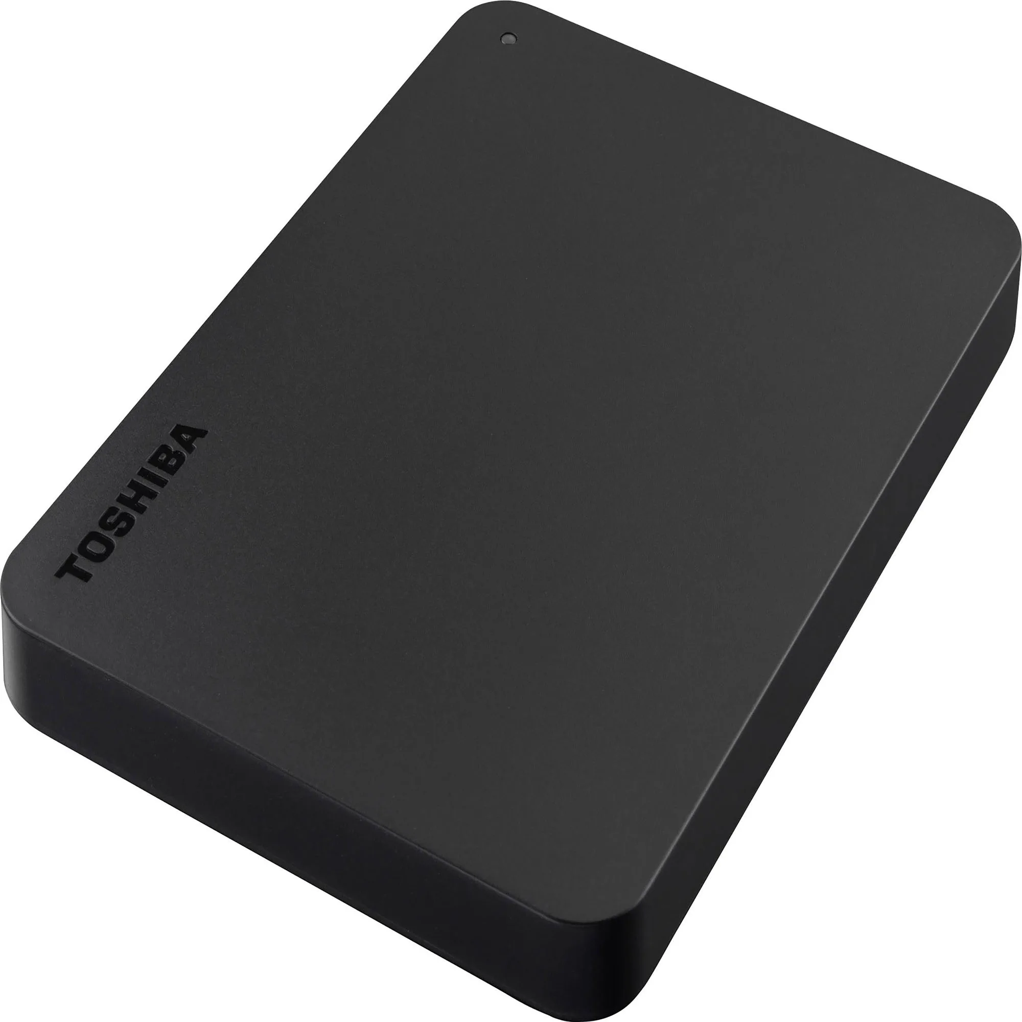 هارد اکسترنال توشیبا مدل Canvio Basics ظرفیت یک ترابایت دارای رابط USB Type-A 3.0