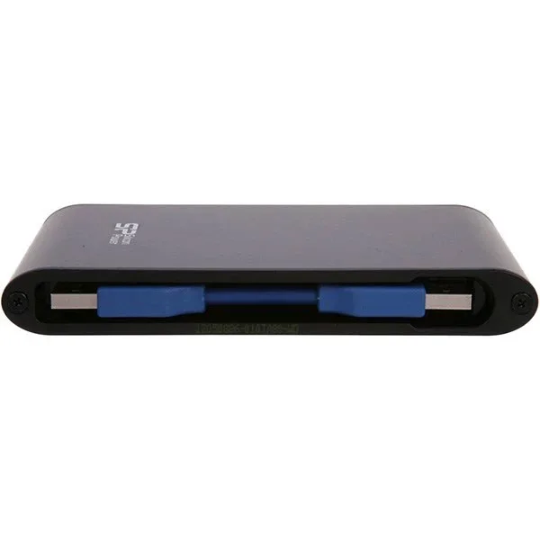 هارد اکسترنال سیلیکون پاور مدل Armor A80 ظرفیت یک ترابایت دارای رابط USB Type-A 3.2