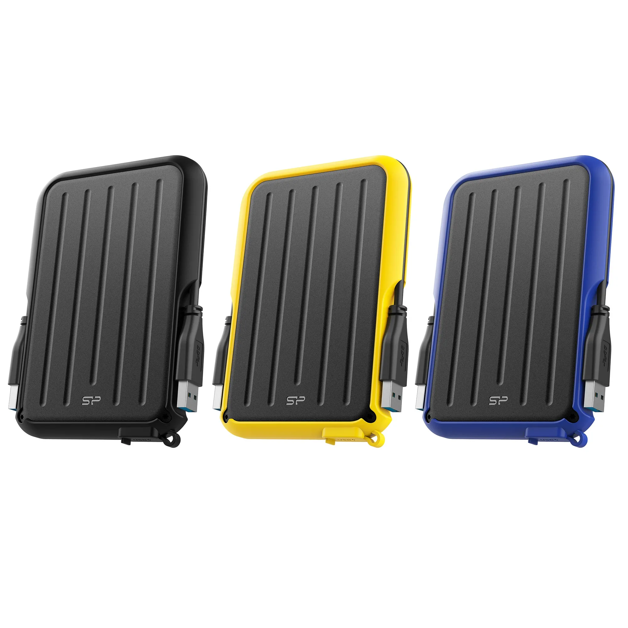 هارد اکسترنال سیلیکون پاور مدل Armor A66 ظرفیت 2 ترابایت دارای رابط USB Type-A