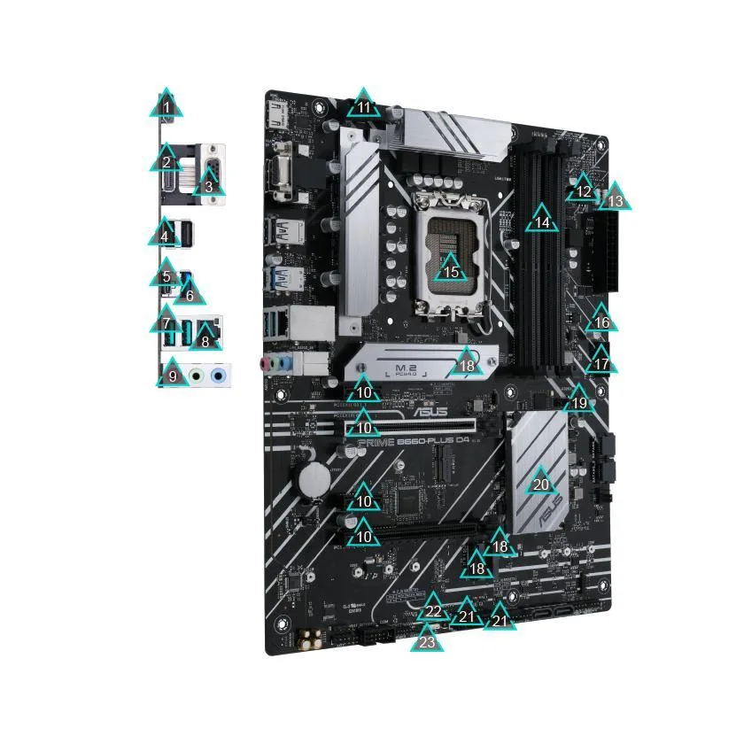مادربرد ایسوس مدل PRIME B660-PLUS D4