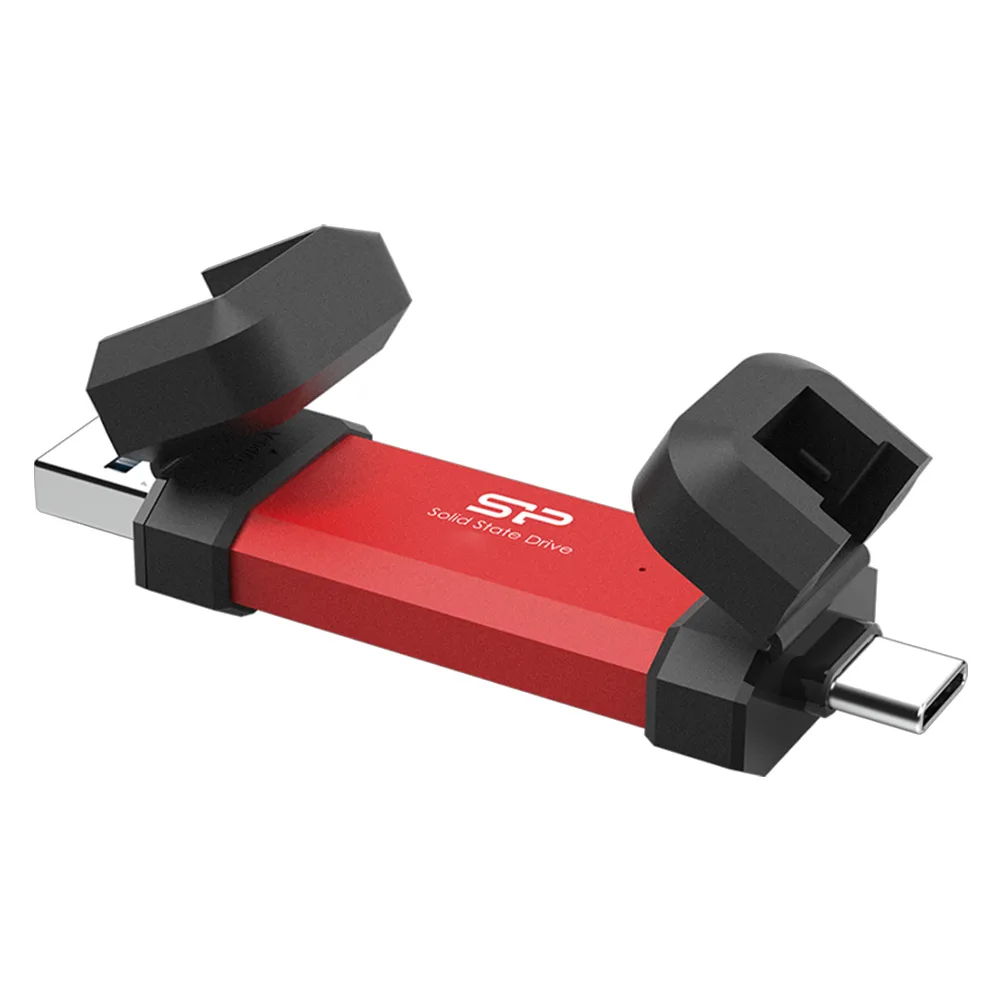اس اس دی اکسترنال سیلیکون پاور مدل DS72 ظرفیت 2 ترابایت رابط USB 3.2 Gen2