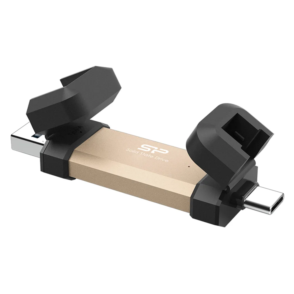 اس اس دی اکسترنال سیلیکون پاور مدل DS72 ظرفیت 2 ترابایت رابط USB 3.2 Gen2