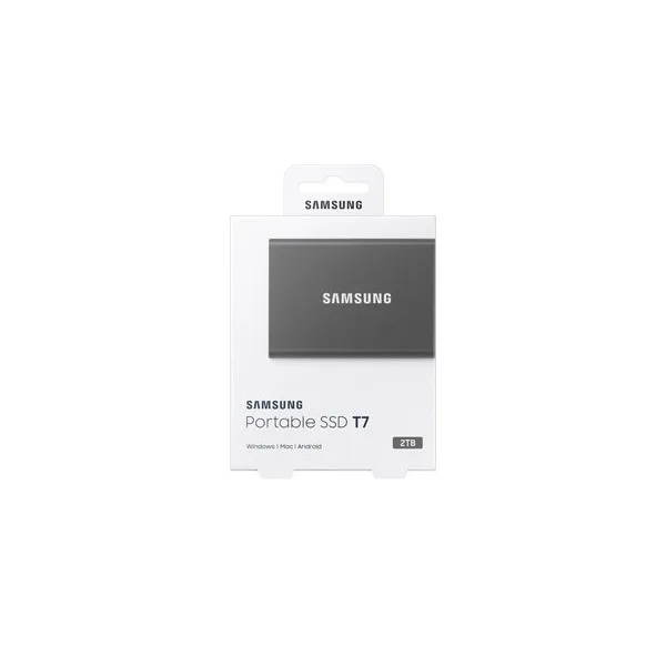 اس اس دی اکسترنال سامسونگ مدل T7 ظرفیت 2 ترابایت رابط USB 3.2 Gen2