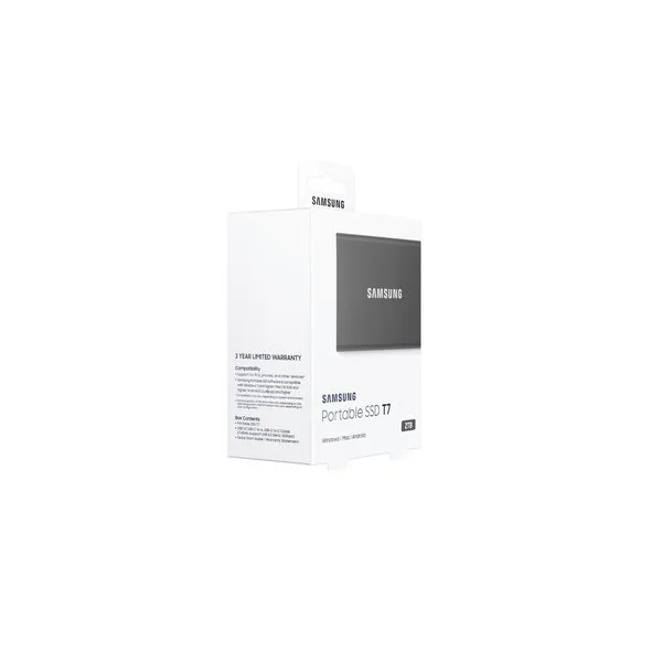 اس اس دی اکسترنال سامسونگ مدل T7 ظرفیت 2 ترابایت رابط USB 3.2 Gen2