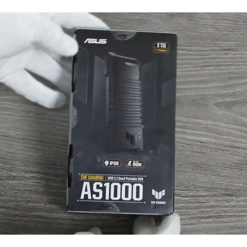 اس اس دی اکسترنال ایسوس مدل TUF Gaming AS1000 PLUS ظرفیت 1 ترابایت رابط USB 3.2 Gen2