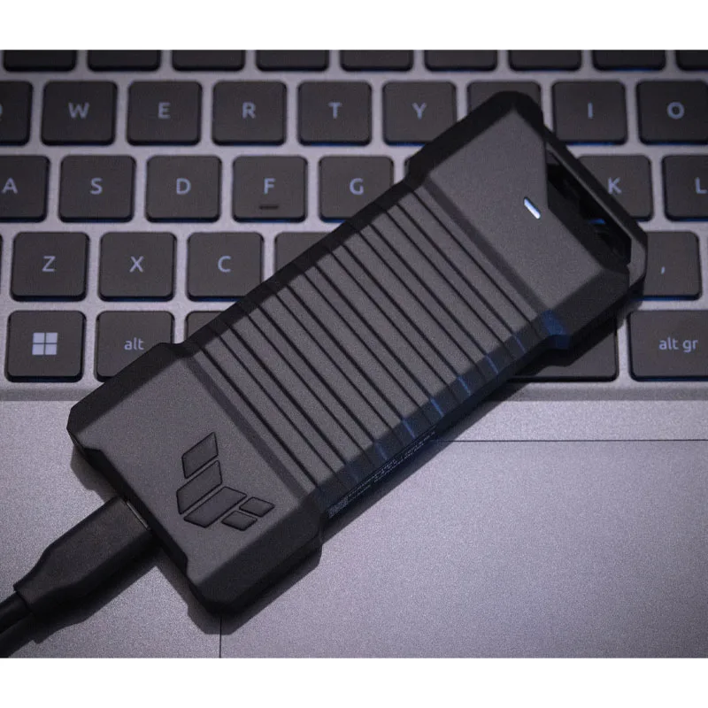 اس اس دی اکسترنال ایسوس مدل TUF Gaming AS1000 PLUS ظرفیت 1 ترابایت رابط USB 3.2 Gen2