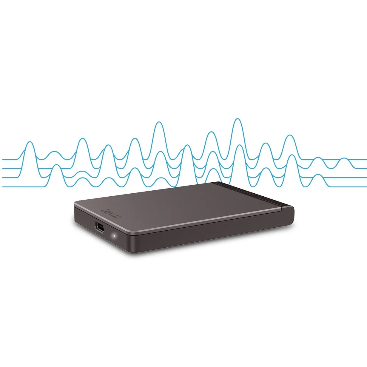 اس اس دی اکسترنال لکسار مدل SL200 ظرفیت 1 ترابایت رابط USB 3.1 Gen1