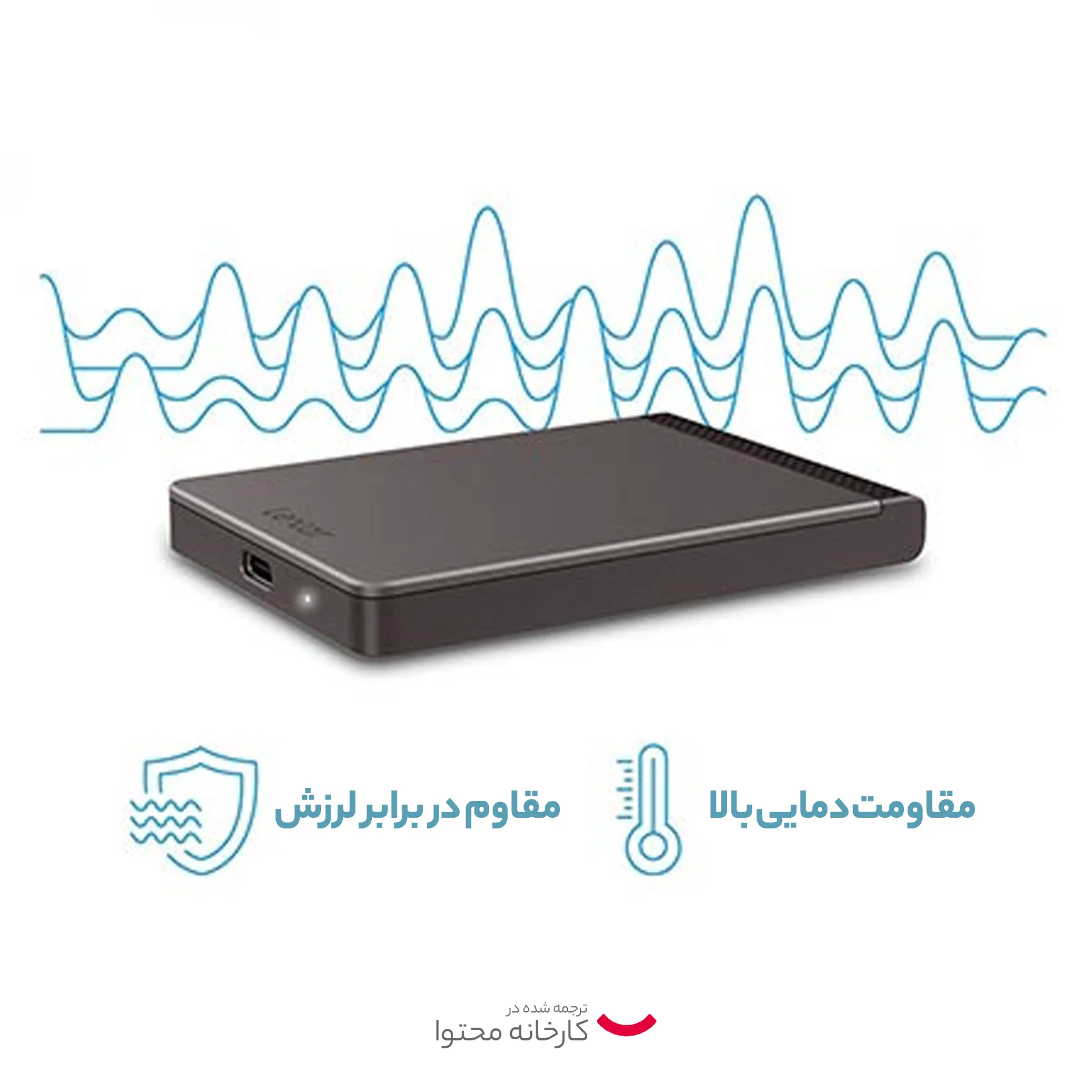 اس اس دی اکسترنال لکسار مدل SL200 ظرفیت 1 ترابایت رابط USB 3.1 Gen1
