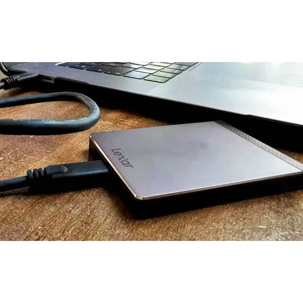 اس اس دی اکسترنال لکسار مدل SL200 ظرفیت 1 ترابایت رابط USB 3.1 Gen1