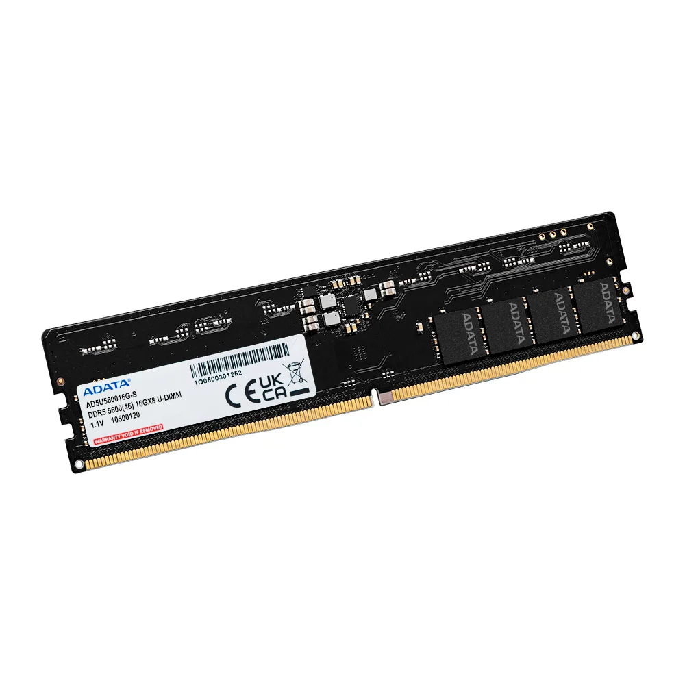 رم دسکتاپ تک کاناله 5600 مگاهرتز CL46 ای دیتا مدل U-DIMM ظرفیت 16 گیگابایت