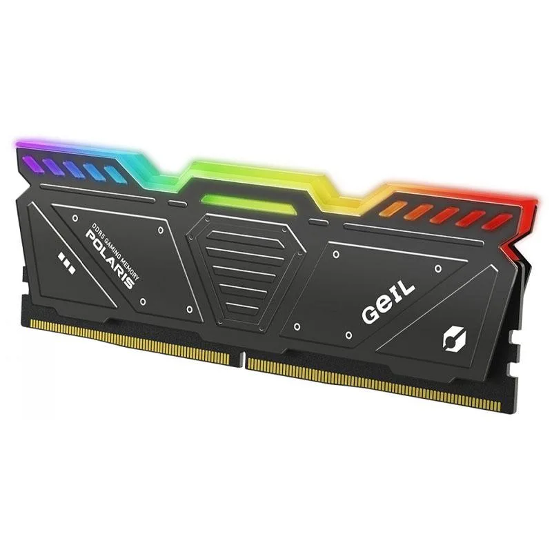 رم دسکتاپ DDR5 تک کاناله 4800 مگاهرتز CL40 گیل مدل POLARIS RGB ظرفیت 16 گیگابایت