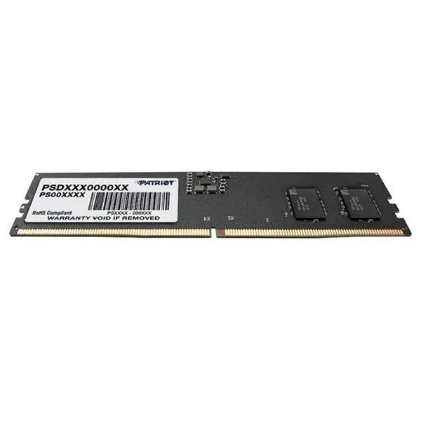 رم دسکتاپ DDR5 پتریوت مدل Signature Line ظرفیت 8 گیگابایت فرکانس 5200 مگاهرتز تک کاناله تایمینگ CL42 نوع ماژول U-DIMM