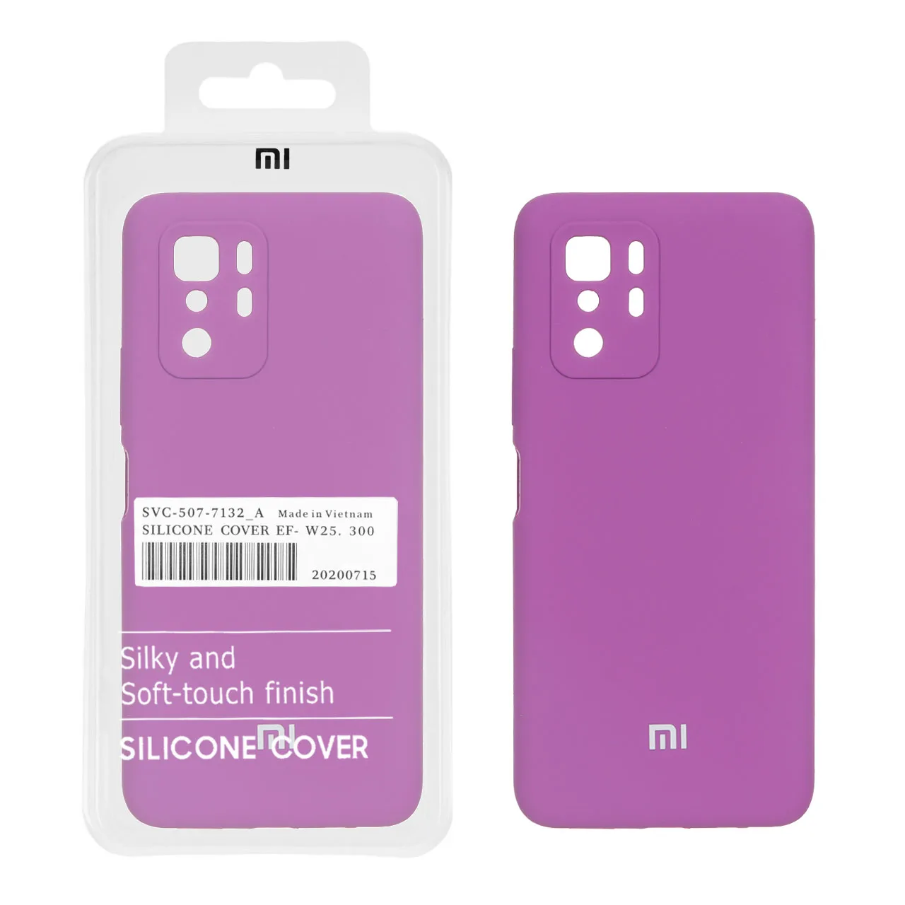 کاور سیلیکونی شیائومی Redmi Note 10 Pro 5G اورجینال پاک کنی