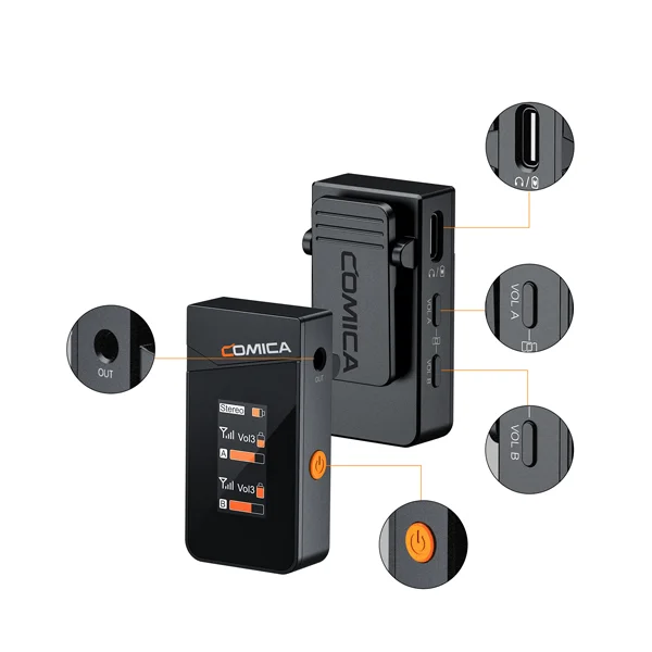ست میکروفن بی سیم کامیکا مدل Vimo C1