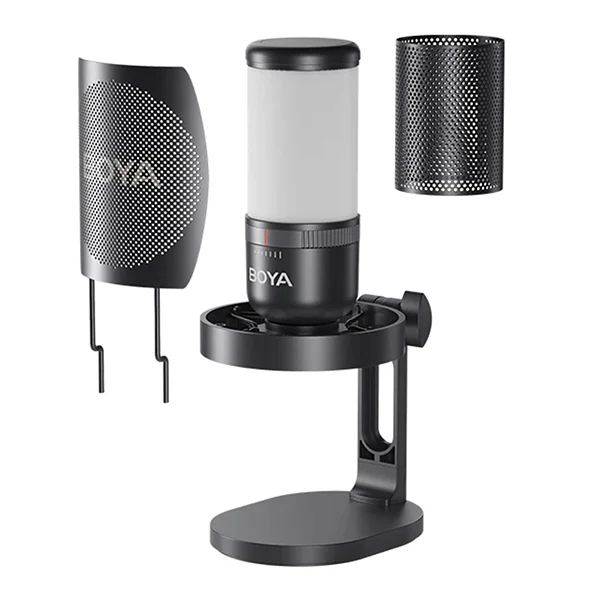 میکروفن رومیزی بویا مدل BY-K3 با درگاه اتصال Type-C