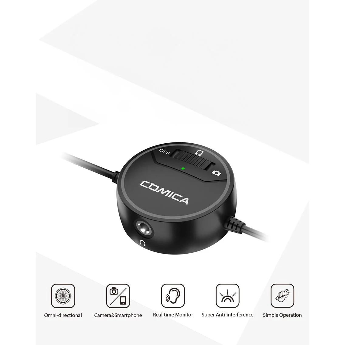 میکروفن یقه ای کامیکا مدل SIG.LAV V03