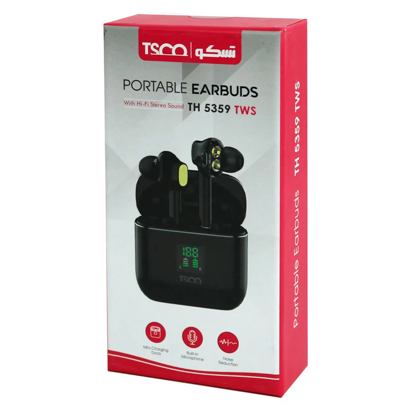 هدفون بلوتوثی تسکو مدل TH 5359 TWS