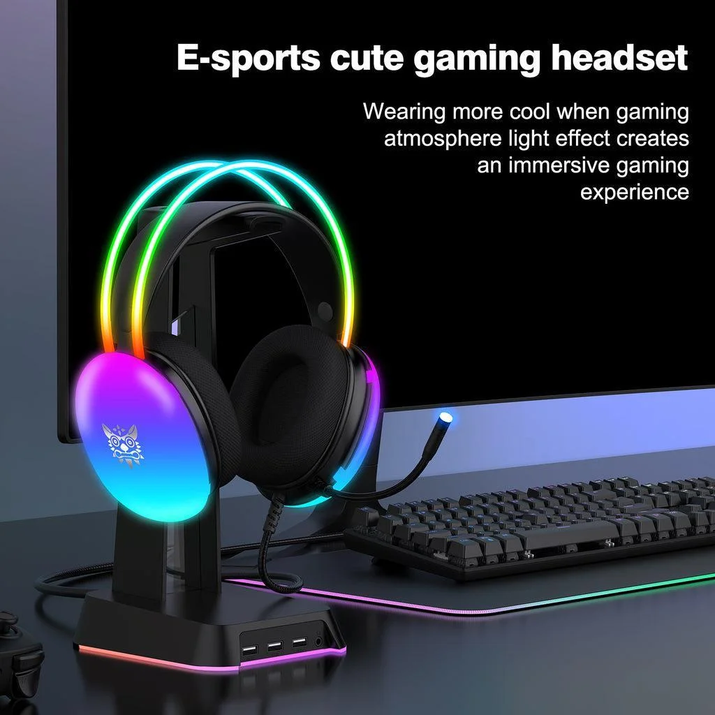 هدست گیمینگ اونیکوما مدل X25 RGB
