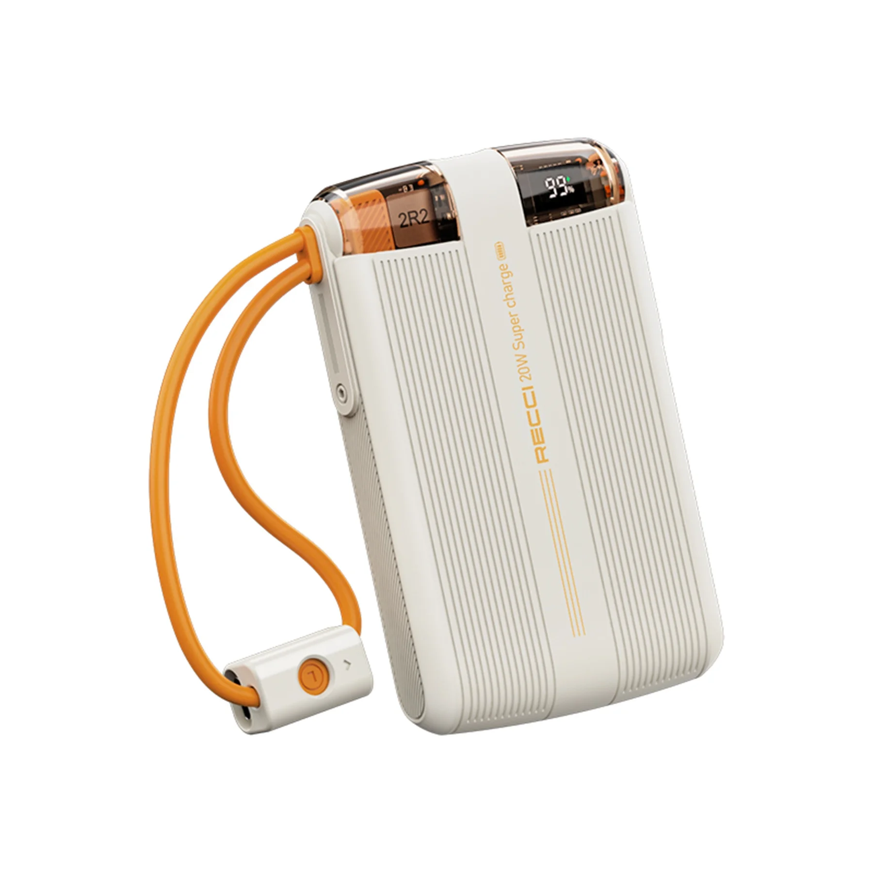 پاوربانک رسی مدل RPB-P13 20W ظرفیت 10000 میلی آمپر ساعت