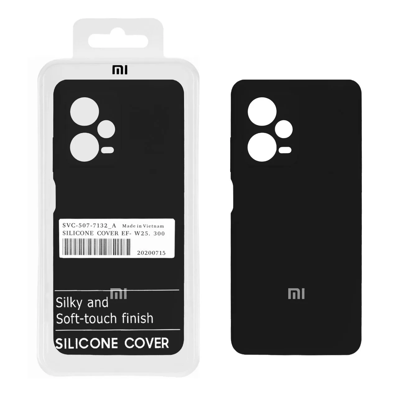 کاور سیلیکونی مناسب شیائومی Redmi Note 12R Pro اورجینال پاک کنی