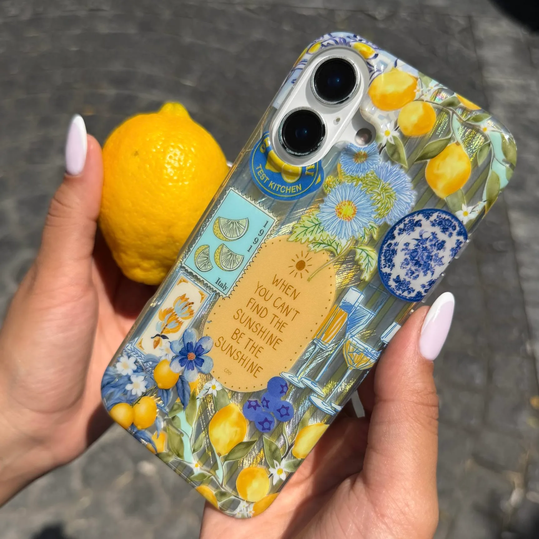 کاور طرح Italian Lemon اپل iPhone 13 / iPhone 13 Pro / iPhone 13 Pro Max
