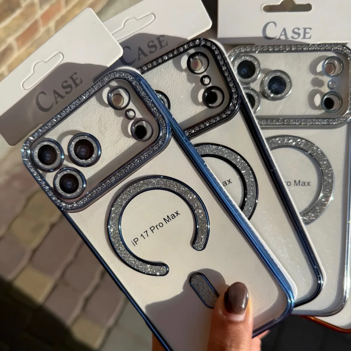 کاور طرح diamond magsafe اپل iPhone 17 / iPhone 17 Pro / iPhone 17 Pro Max