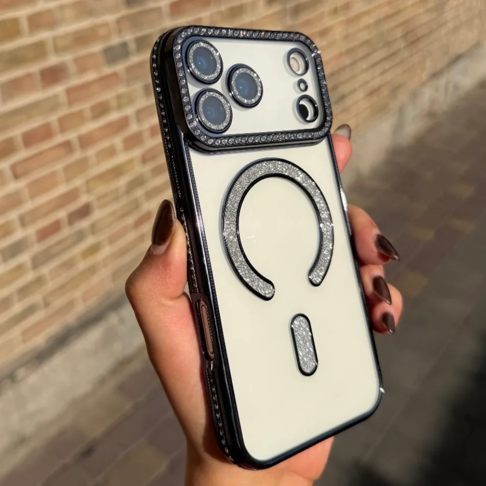 کاور طرح diamond magsafe اپل iPhone 17 / iPhone 17 Pro / iPhone 17 Pro Max