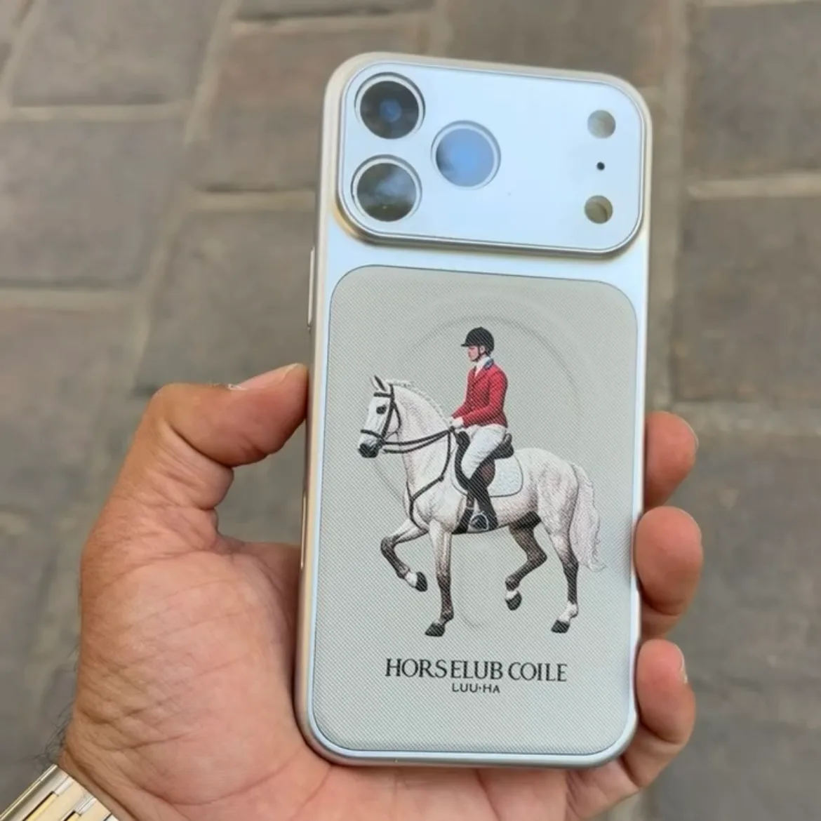 کاور طرح horse polo اپل iPhone 17 / iPhone 17 Pro / iPhone 17 Pro Max