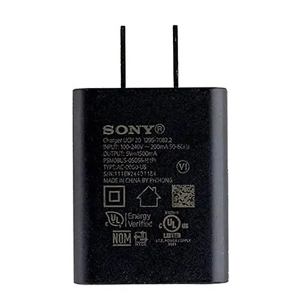 شارژر دیواری اورجینال سونی روکارتنی AC-0500-JP UCH10