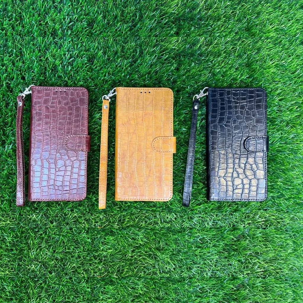 کیف کلاسوری مدل Leather مناسب برای گوشی موبایل سامسونگ Galaxy S21 FE
