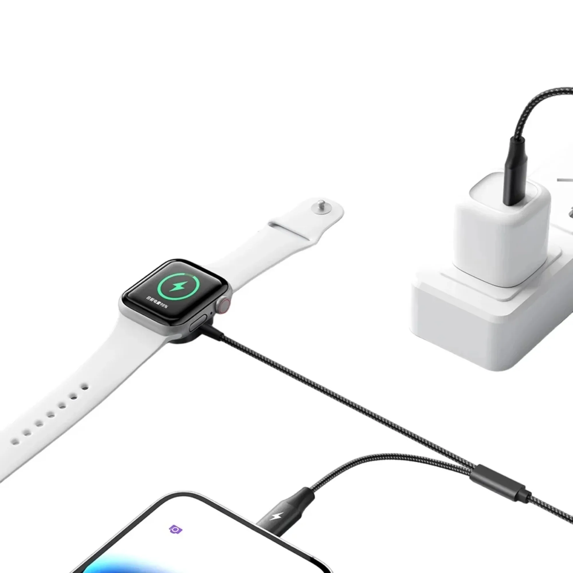 کابل تبدیل USB-C به لایتنینگ مک دودو مدل CH-2980 طول 1.5 متر
