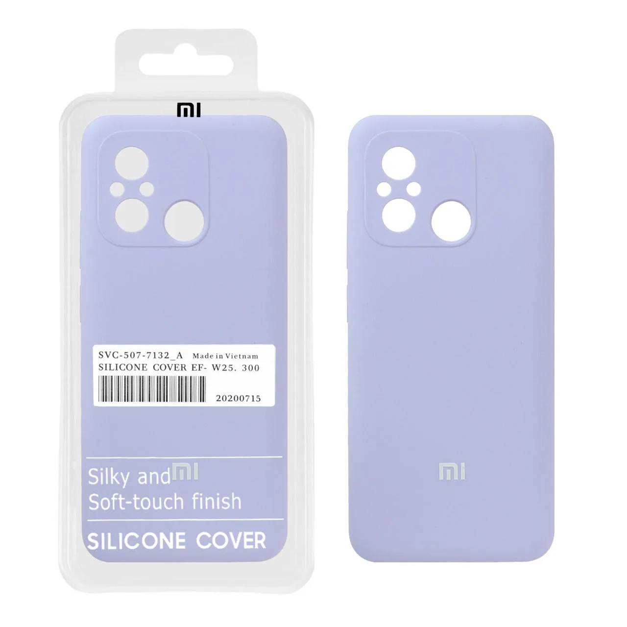 کاور سیلیکونی شیائومی Redmi 12C اورجینال پاک کنی
