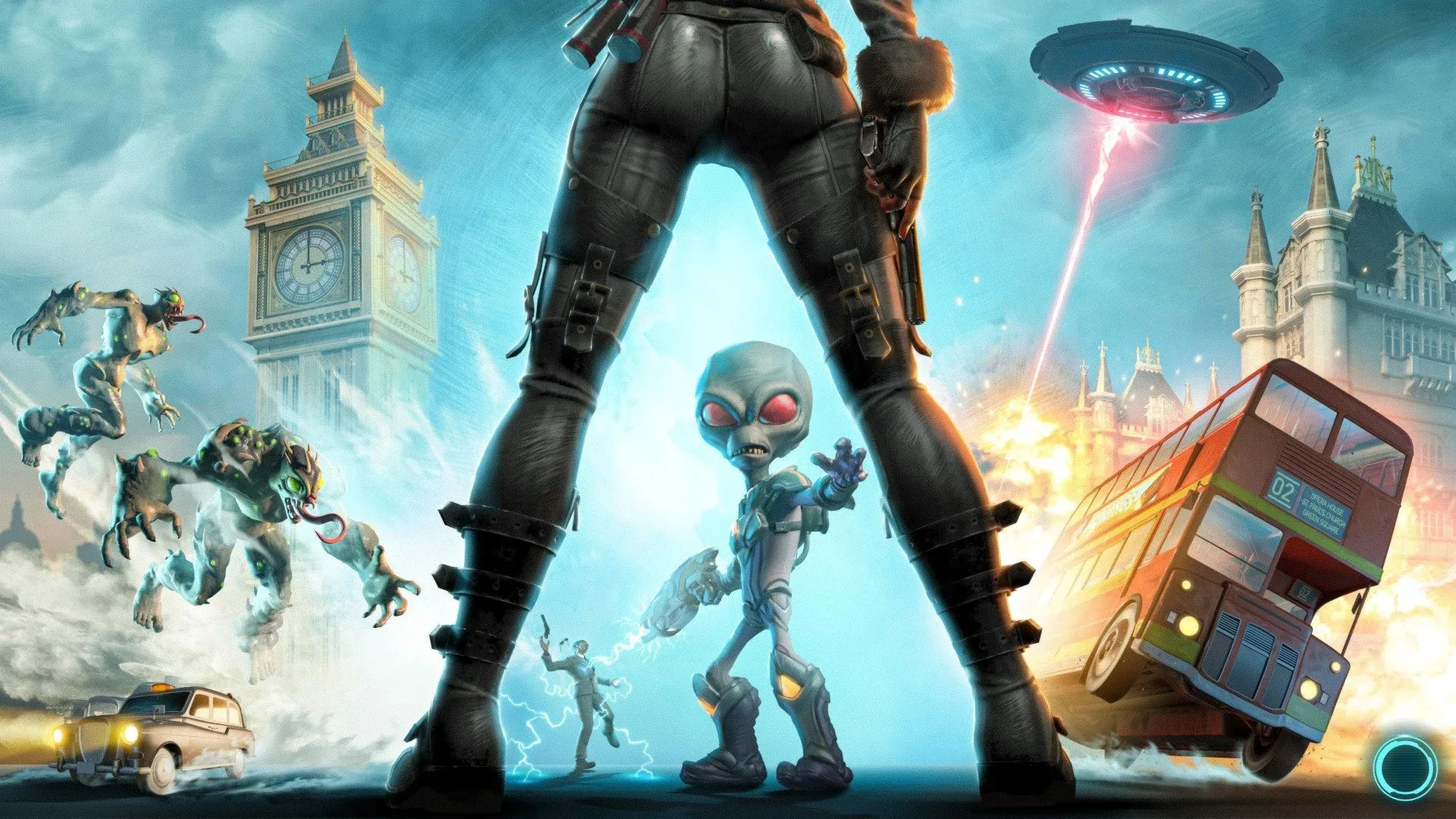 معرفی ریمستر Destroy all humans 2