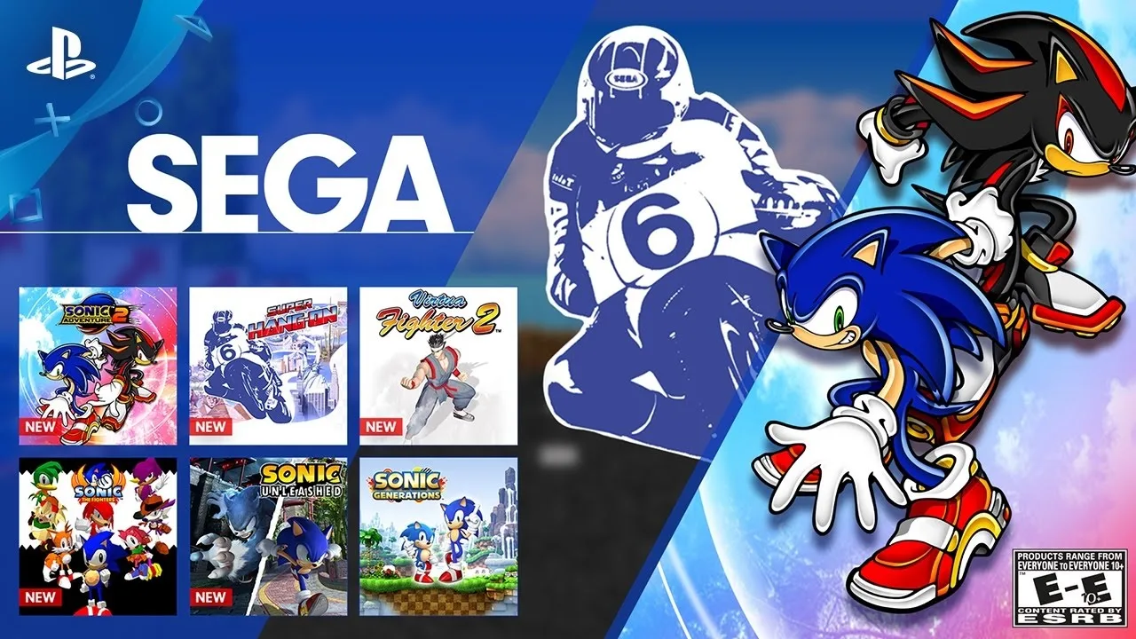 سه بازی Sonic به PlayStation now خواهند آمد