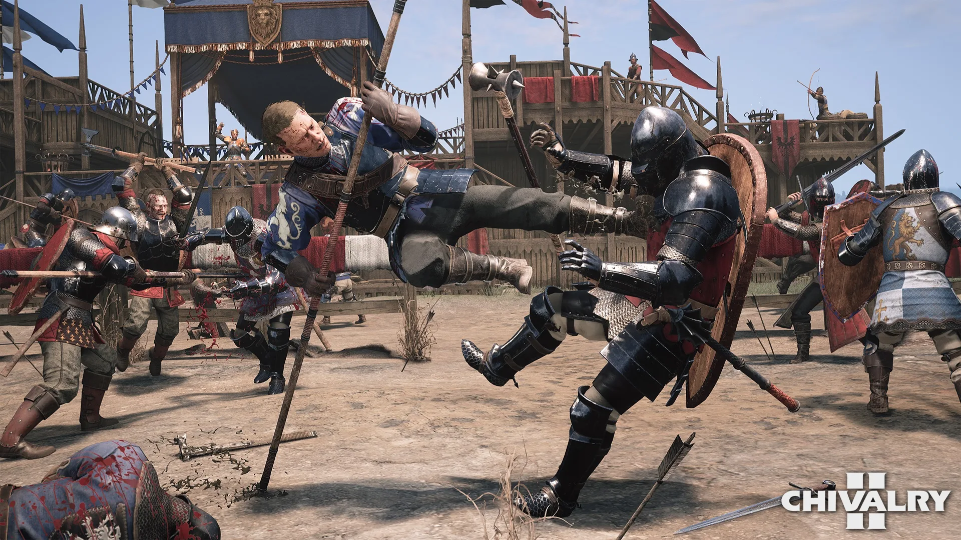 تاریخ عرضه بازی Chivalry 2 مشخص شد