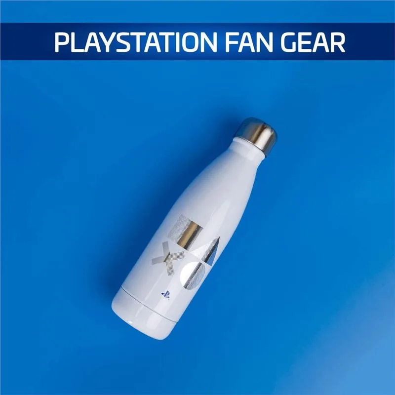 قمقمه فلزی Paladone سفید طرح PS5 - 3
