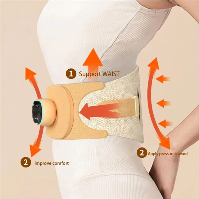 ماساژور کمر حرارتی HEZHENG مدل Waist Massager Support HZ-Y5 - 3