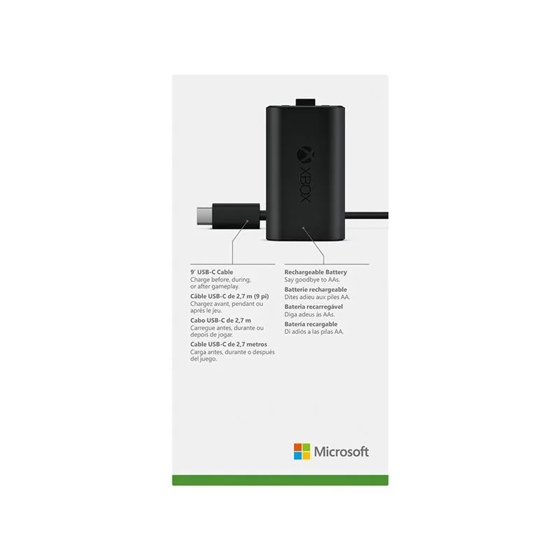باتری و کابل شارژ دسته Xbox Series X,S اورجینال - 3