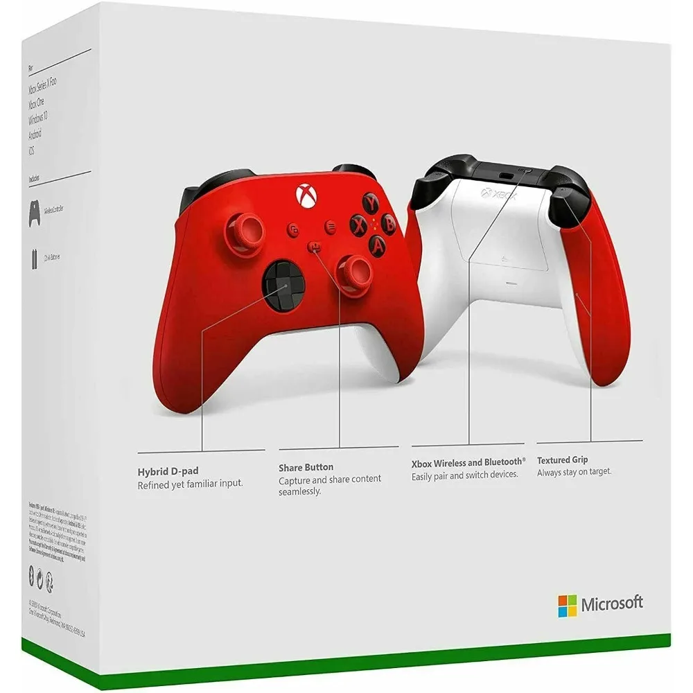 دسته ایکس باکس مایکروسافت مخصوص Xbox Series X/S قرمز